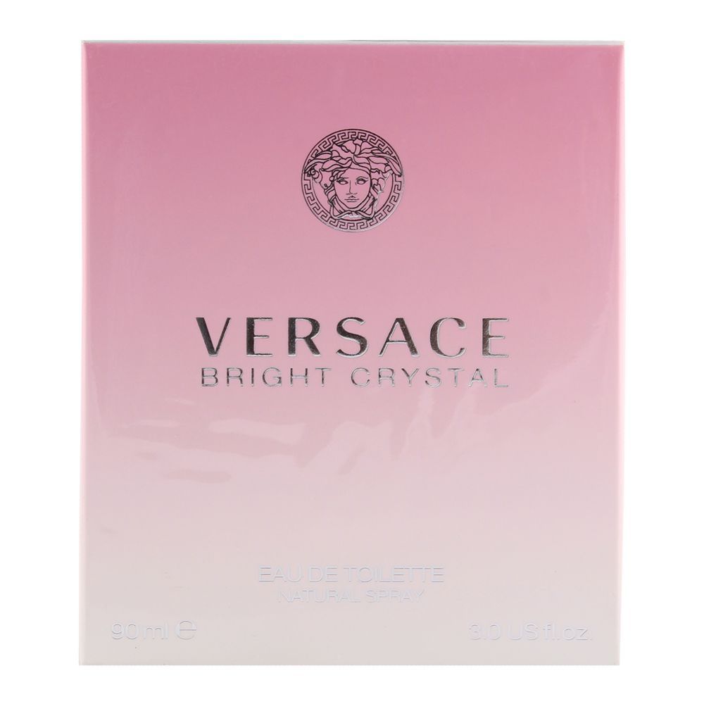Versace Bright Crystal Eau de Toilette, 90ml | Italy | Fragrance For Women