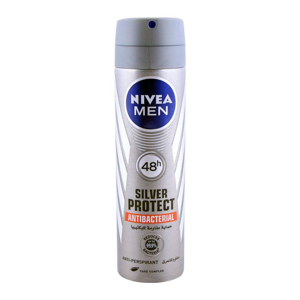 Nivea Men 48H Silver Protect Deodorant Spray| United Arab Emirates| Dedorant for Men.