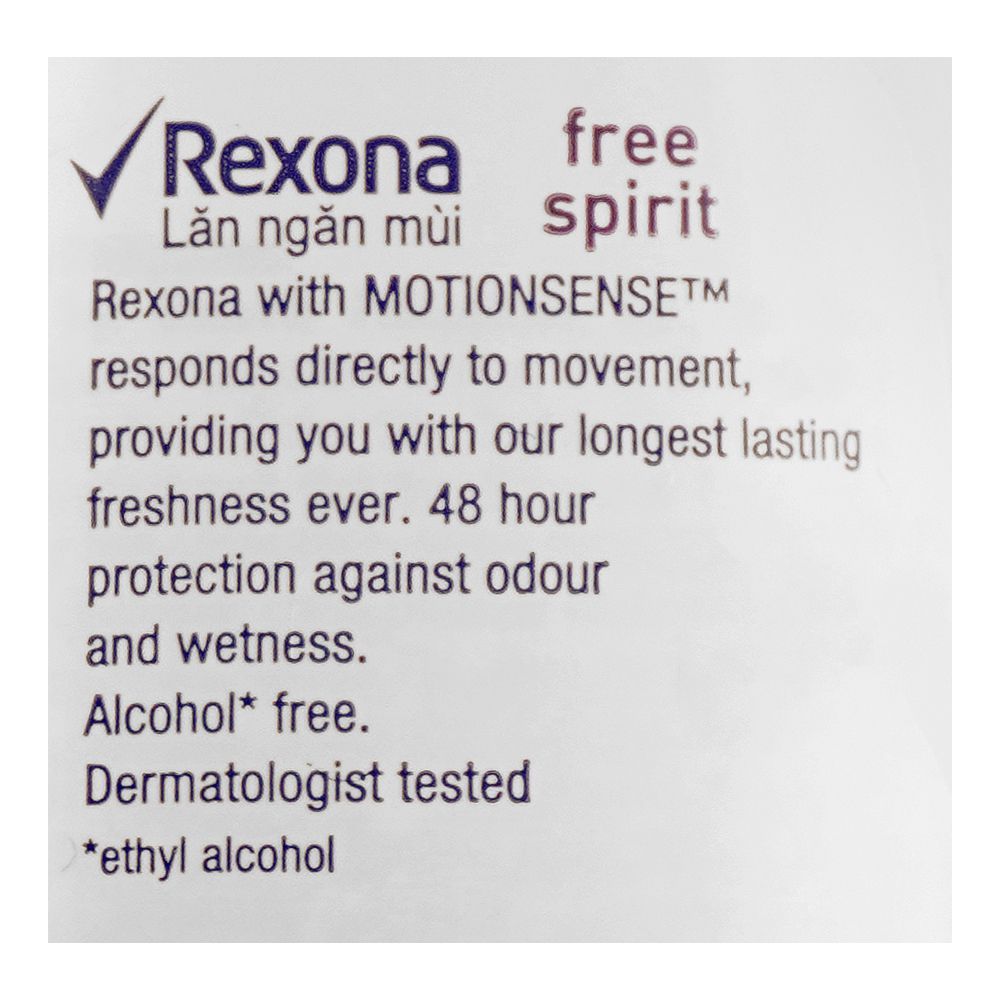 Rexona Motion Sense Free Spirit Dry & Fresh Confidence 48H Anti-Perspirant Roll On| Deodorant | For Men