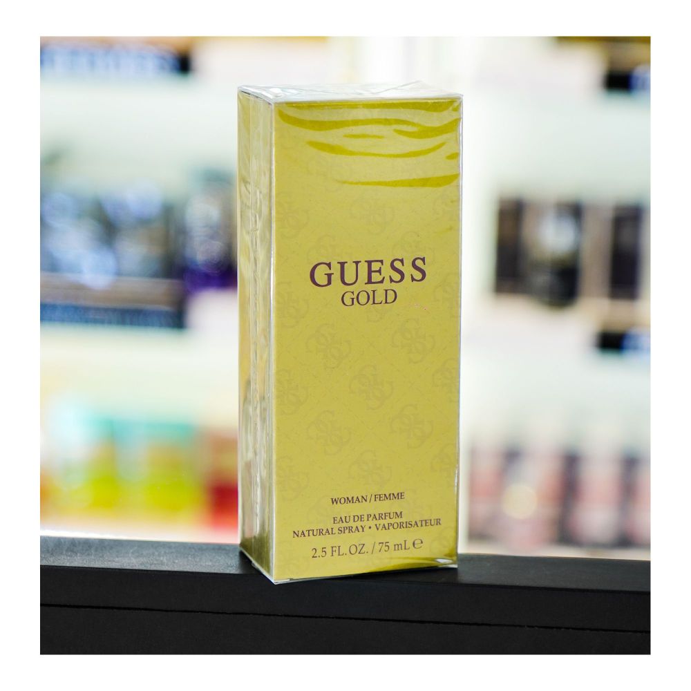 Guess Gold Perfume, Eau de Parfum, For Women, 75ml | United States | Fragrance For Women