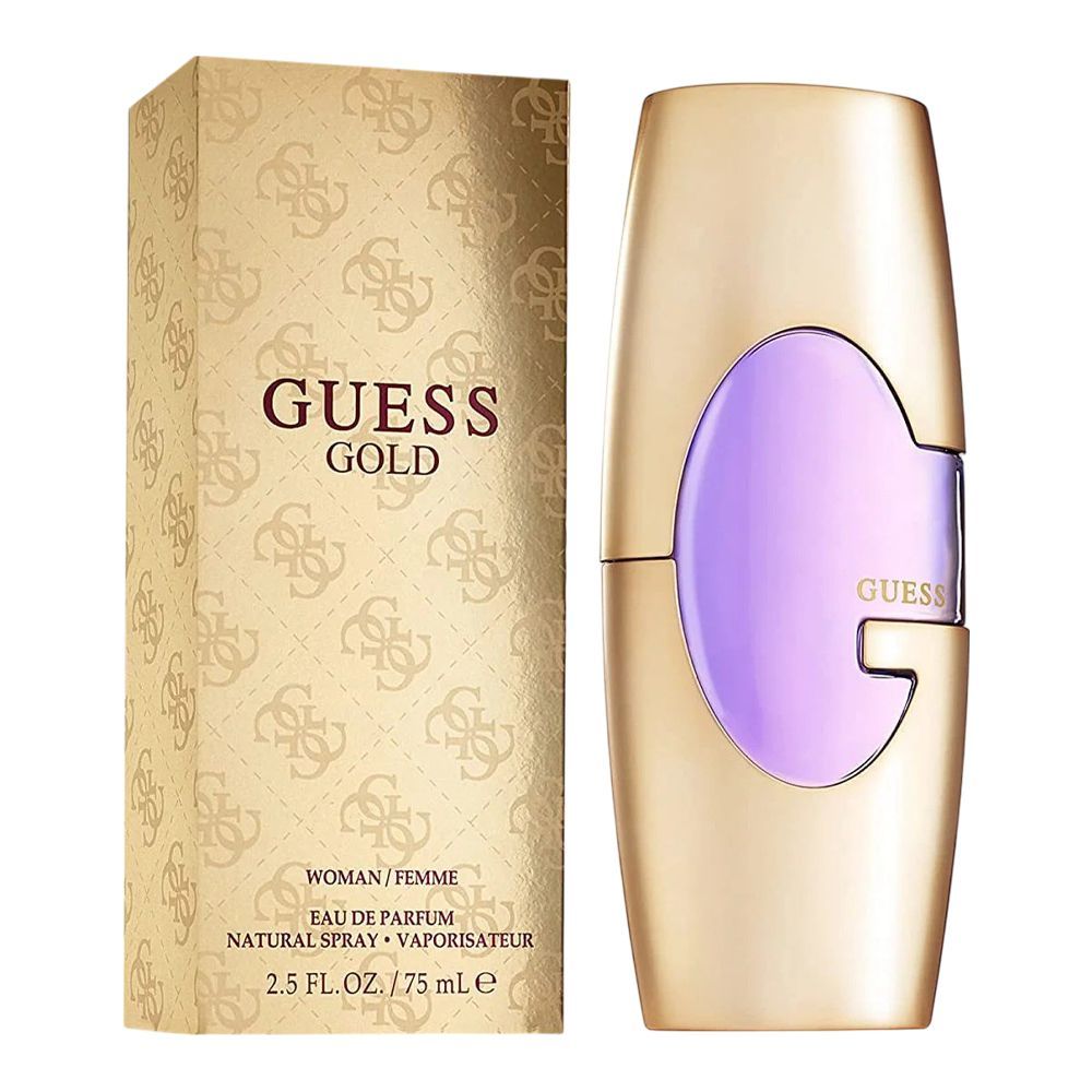 Guess Gold Perfume, Eau de Parfum, For Women, 75ml | United States | Fragrance For Women