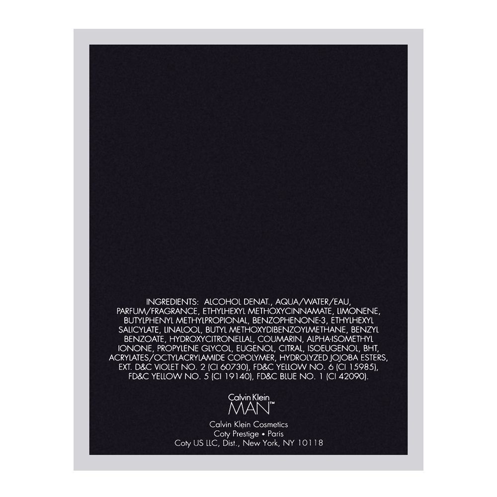 Calvin Klein Man Eau De Toilette | United States | Fragrances For Men.