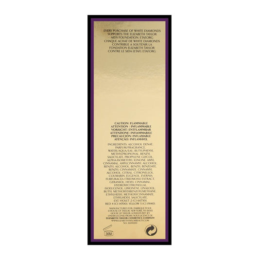 Elizabeth Taylor White Diamonds Eau de Toilette, 100ml | United States | Fragrance For Women