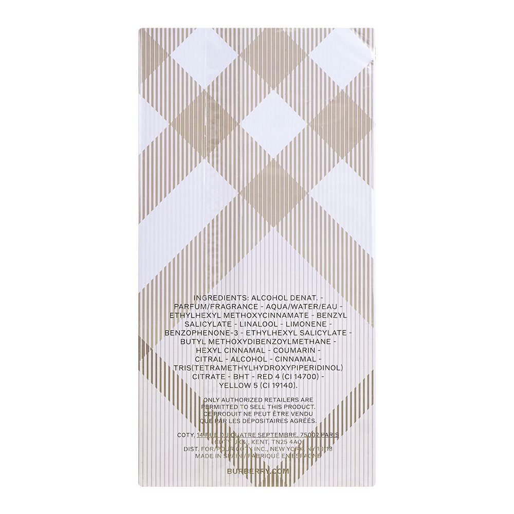 Burberry Brit For Her Eau De Toilette, 100ml | Germany | Fragrance For Women