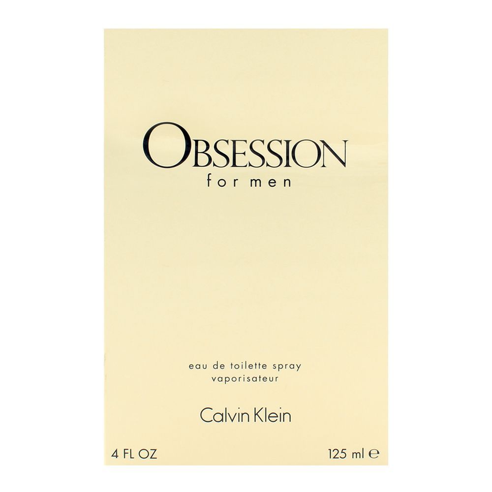 Calvin Klein Obsession For Men Eau De Toilette United States Fragra Brands.PK