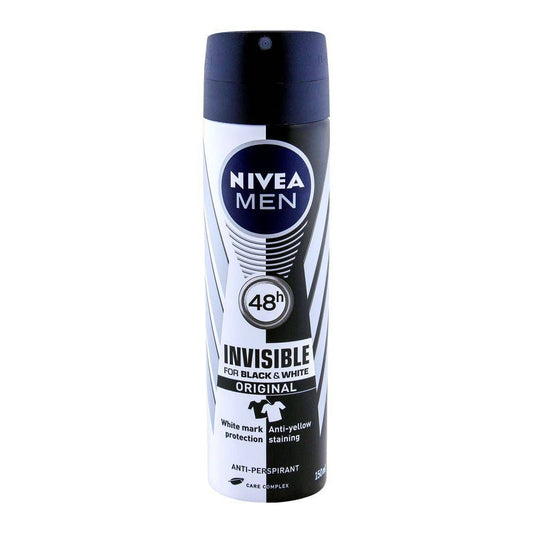 Nivea Men 48H Invisible Original Deodorant Spray, For Black & White| Germany | Dedorant for Men.