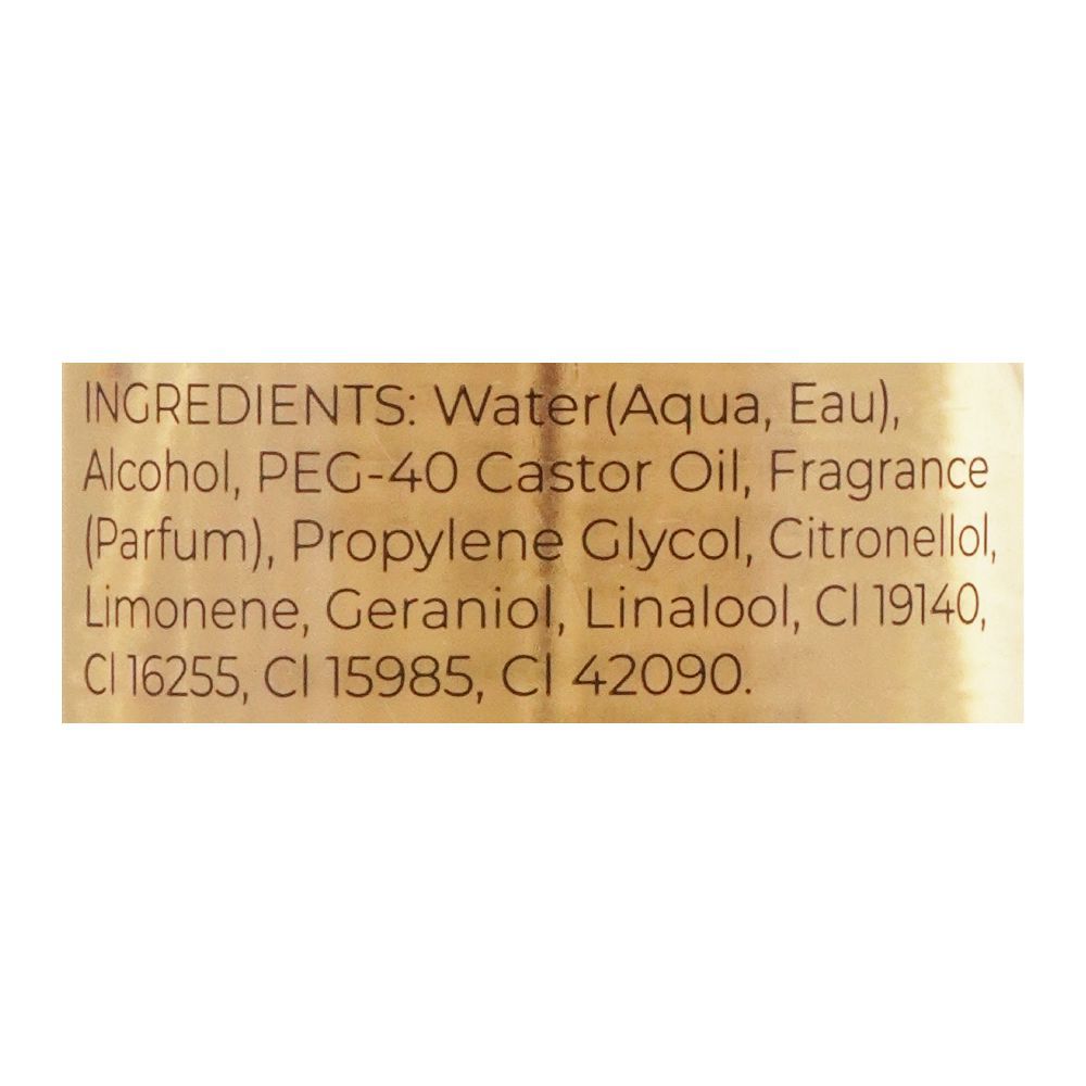 Body Luxuries Sweet Vanilla Body Splash| United Kingdom | For Women