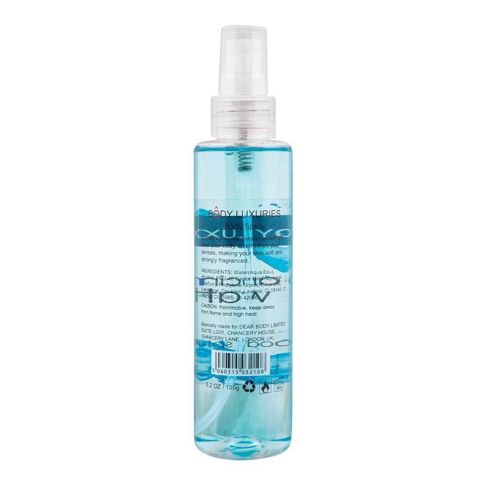 Body Luxuries Dancing Waters Body Splash| United Kingdom | For Women