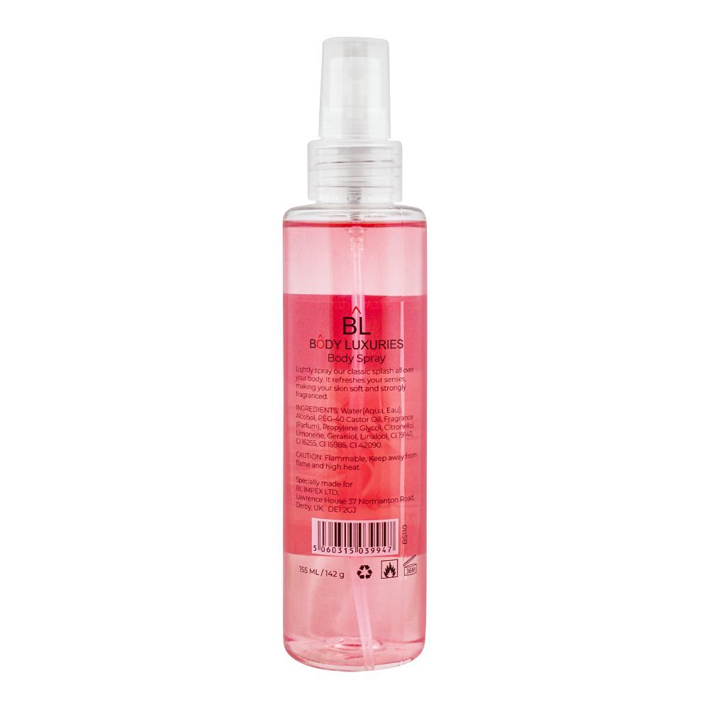 Body Luxuries Dream Chiffon Body Splash| United Kingdom | For Women