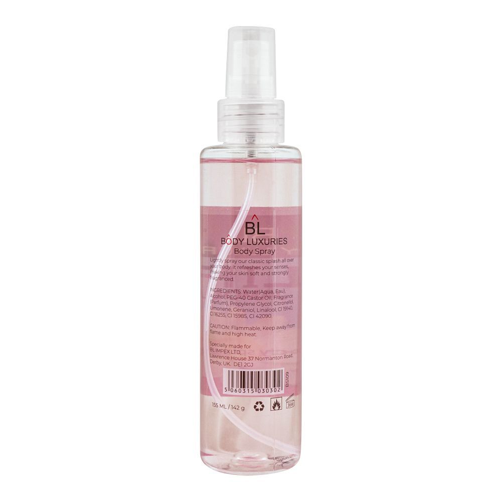 Body Luxuries Japanese Cherry Blossom Body Splash| United Kingdom | For Women