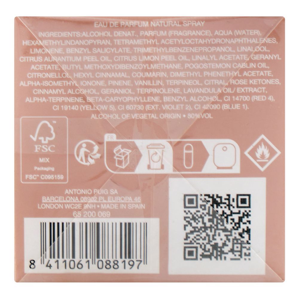 Carolina Herrera 212 Vip Rose Nyc, Eau De Parfum, 80ml | Spain | Fragrance For Women