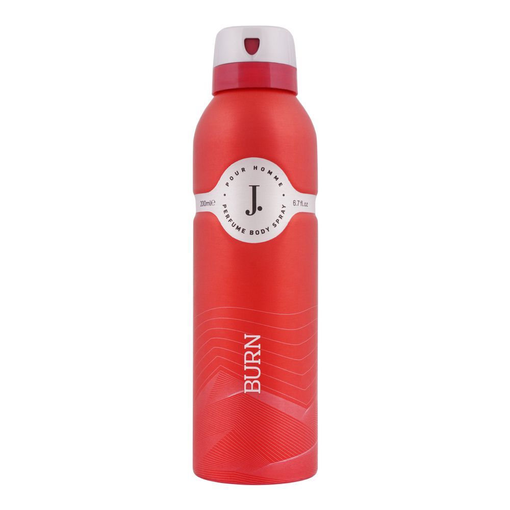 Junaid Jamshed Burn Perfume Body Spray| United Arab Emirates | For Men.