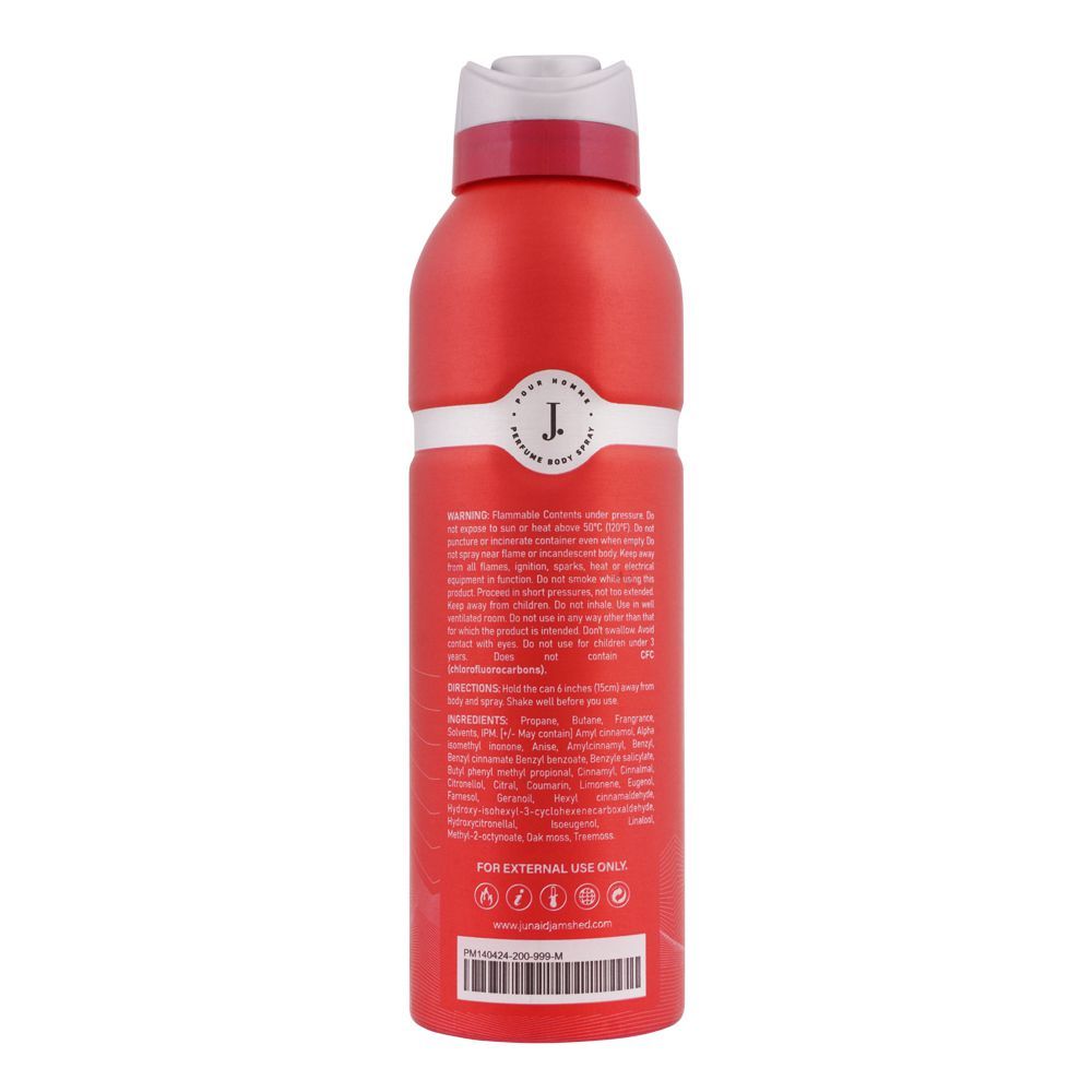 Junaid Jamshed Burn Perfume Body Spray| United Arab Emirates | For Men.