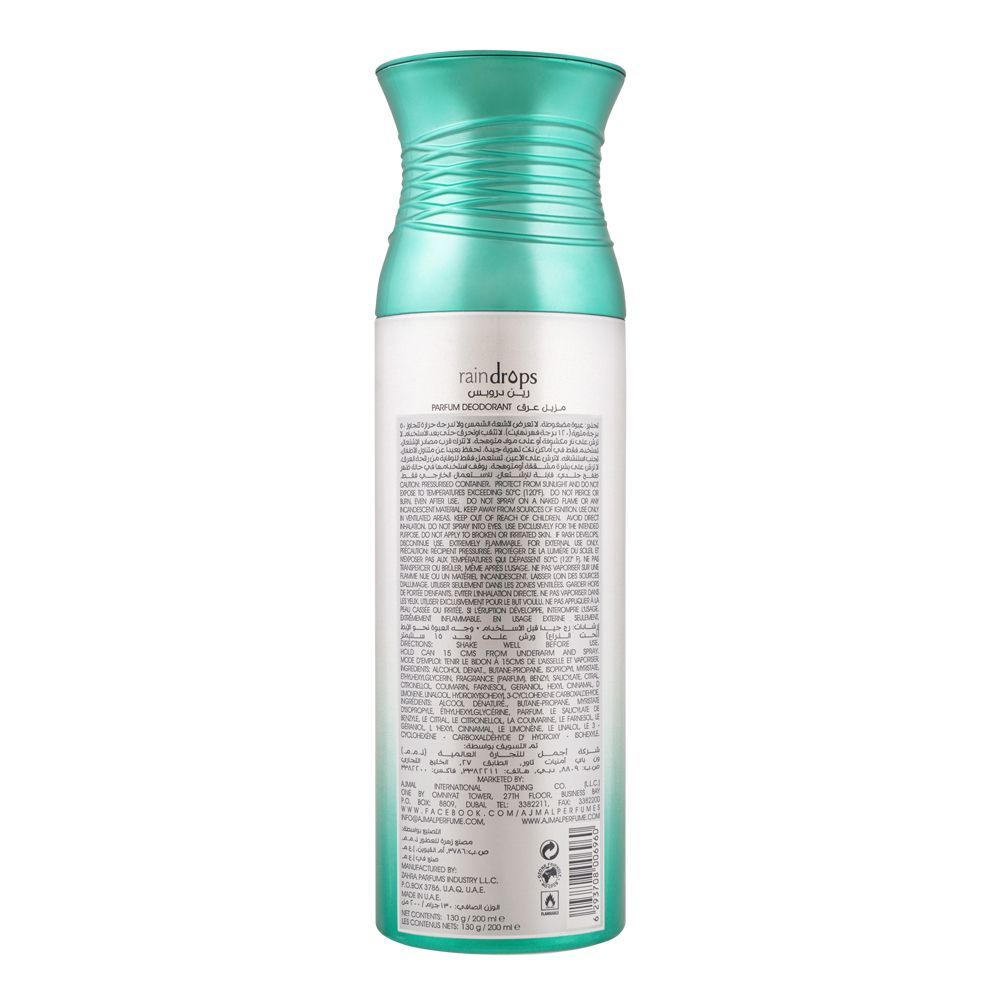 Ajmal Raindrops Pour Femme Deodorant | United Arab Emirates | For Women
