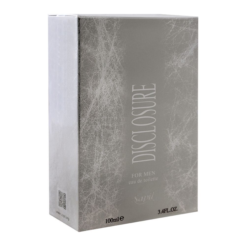 Sapil Disclosure White For Men Eau De Toilette| United Arab Emirates| Fragrances For Men.