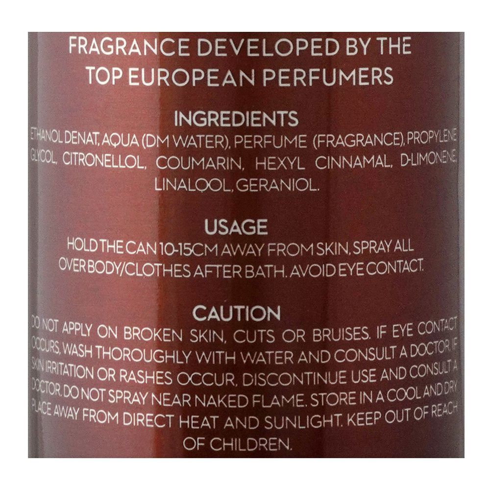 Bold Fury Perfume Body Spray | Deodorant | For Men