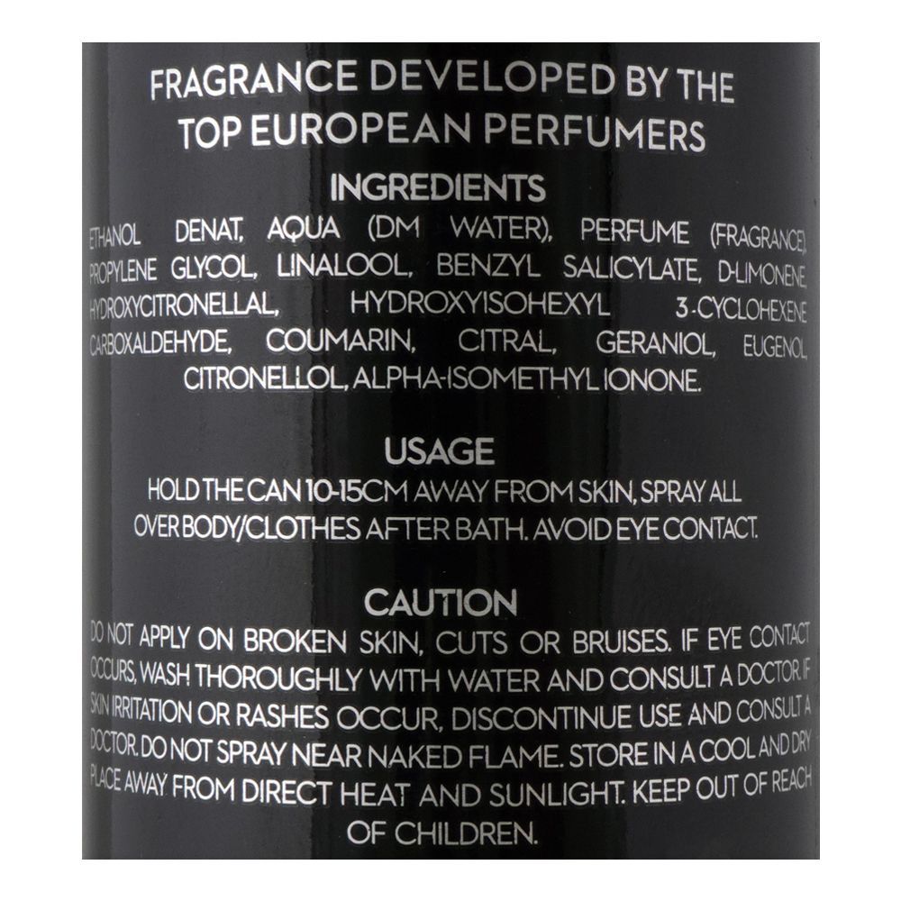 Bold Intense Perfumed Body Spray| Deodorant | For Men