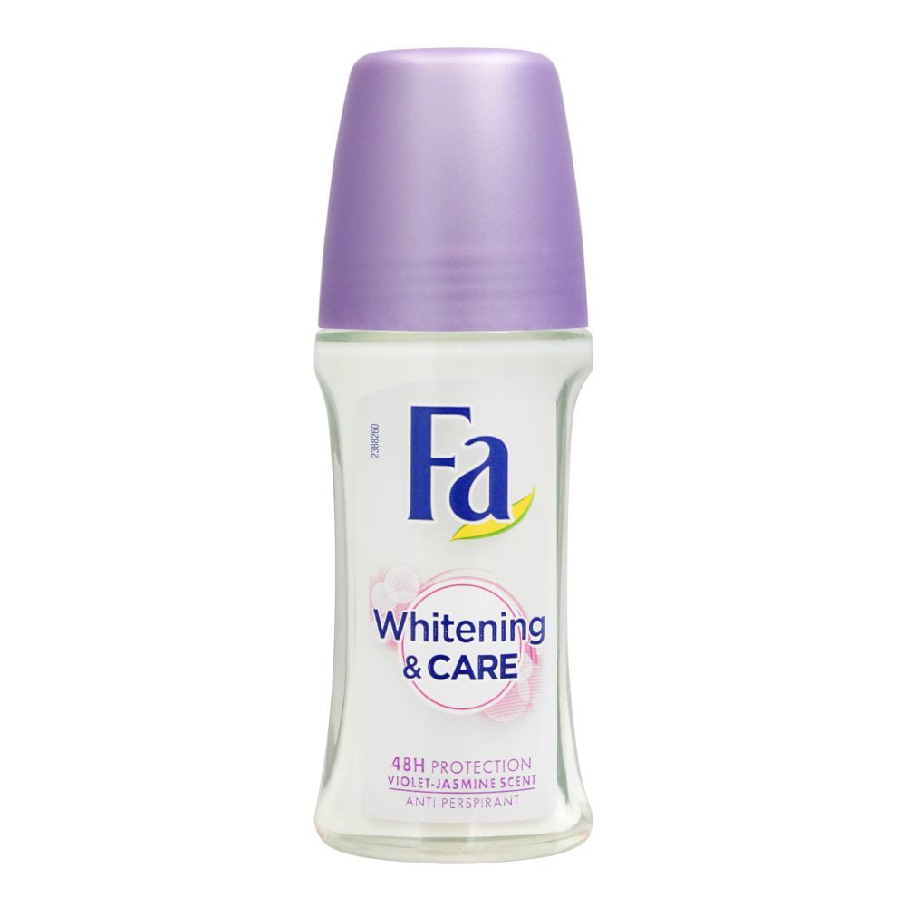 Fa 48H Protection Whitening & Care Violet-Jasmine Scent Roll-On Deodorant| Deodorant | For Women