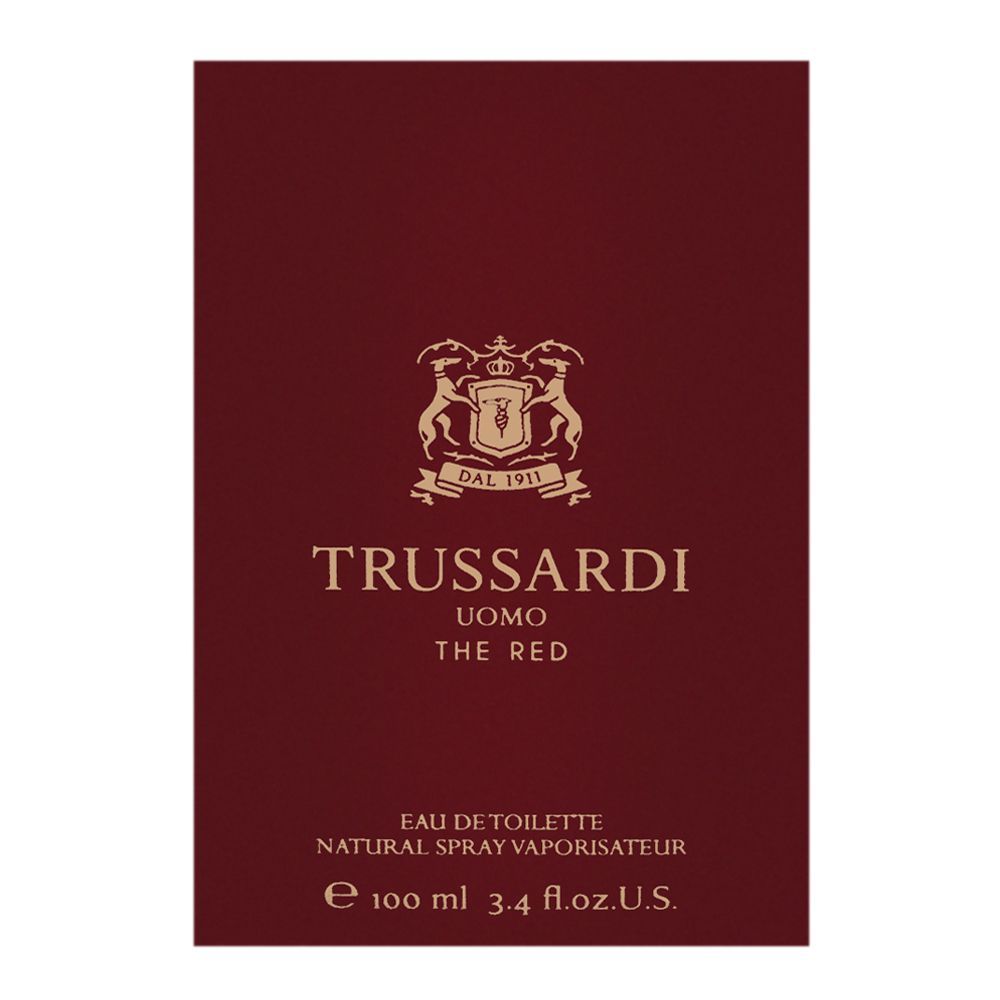 Trussardi Uomo The Red Eau De Toilette | Italy | Fragrance For Women.