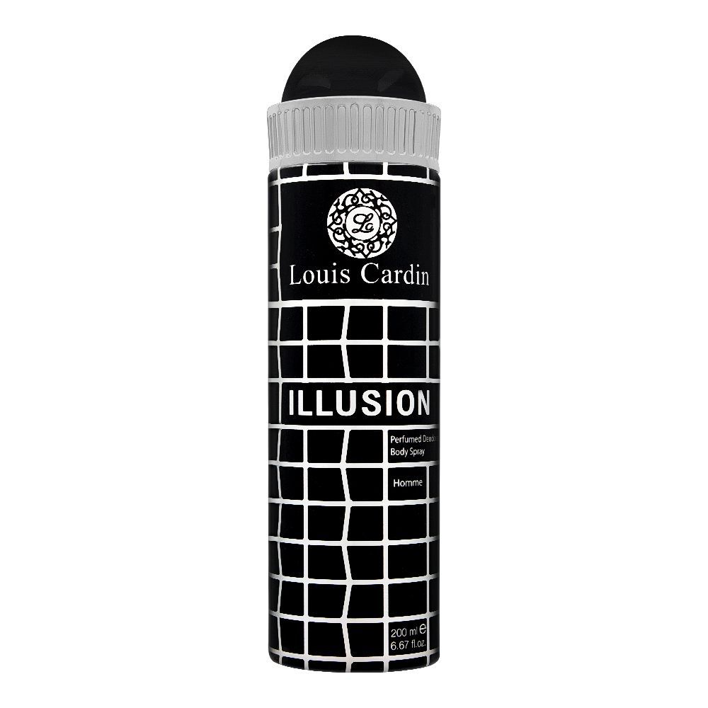 Louis Cardin Illusion Homme Deodorant Spray| United Arab Emirates | For Men.