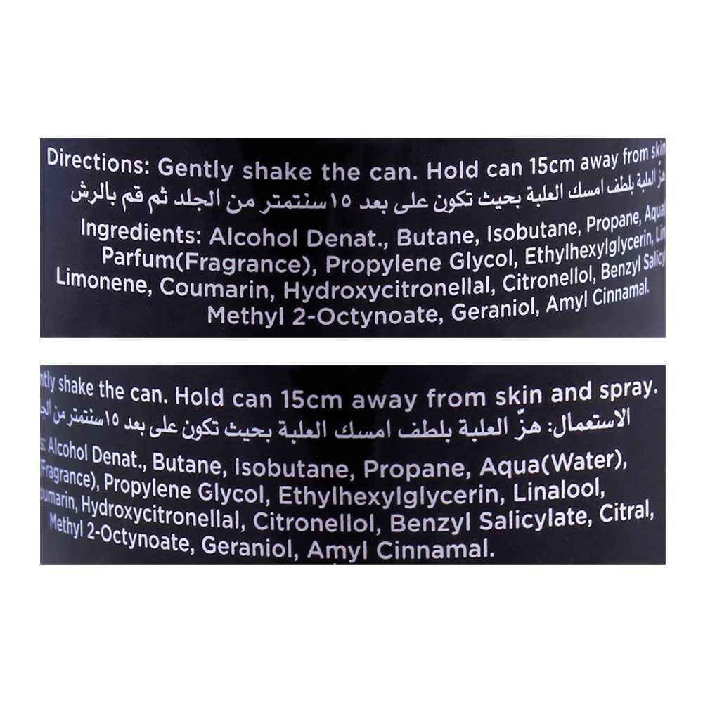 Yardley Gentleman Legacy Deodorant Body Spray |United Kingdom | For Men.