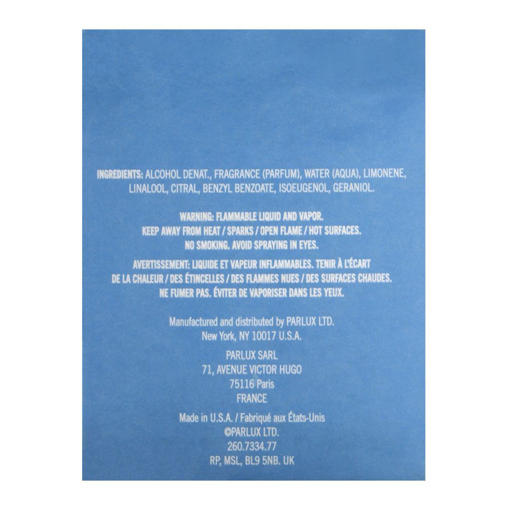 Kenneth Cole Blue Eau De Toilette |United States | perfume For Men.