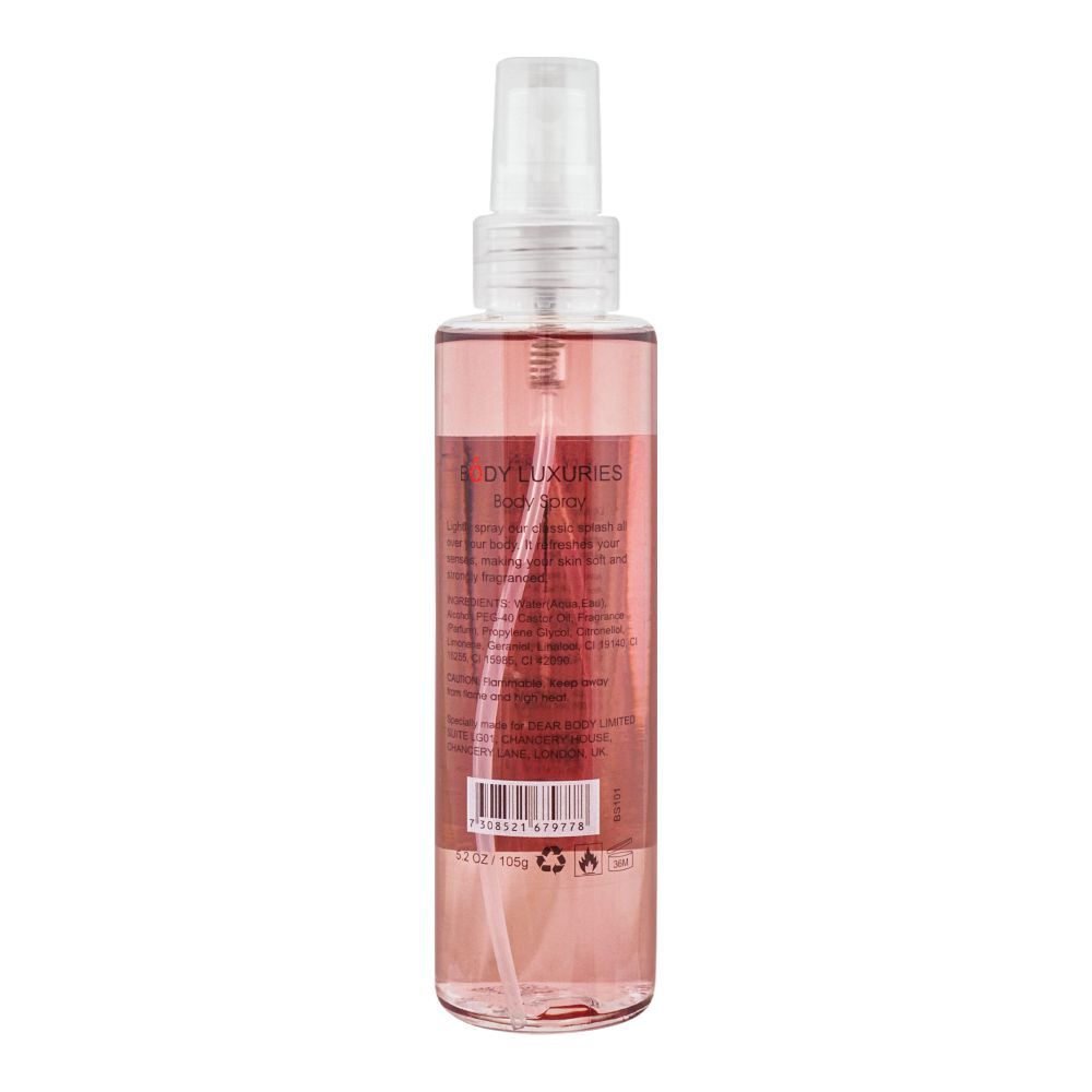 Body Luxuries Poisonous Kiss Body Splash| United Kingdom | For Women