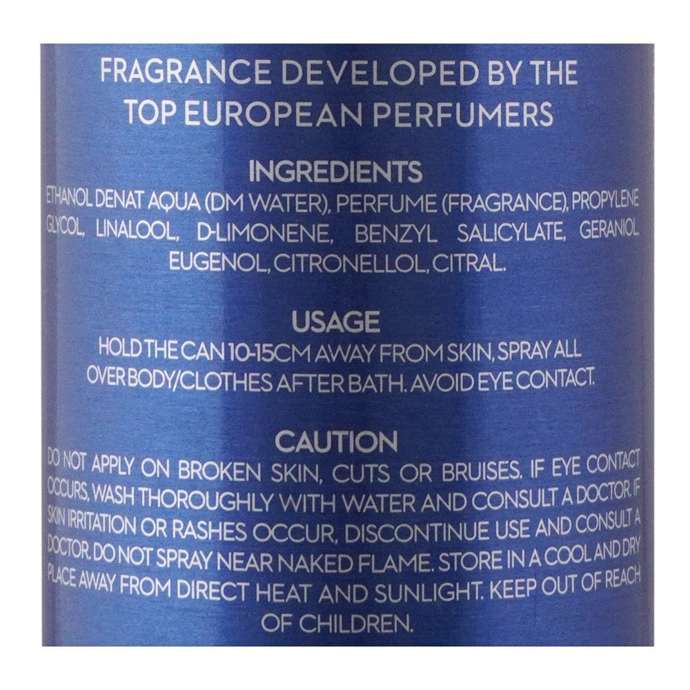 Bold Electric Perfumed Body Spray| Deodorant | For Men