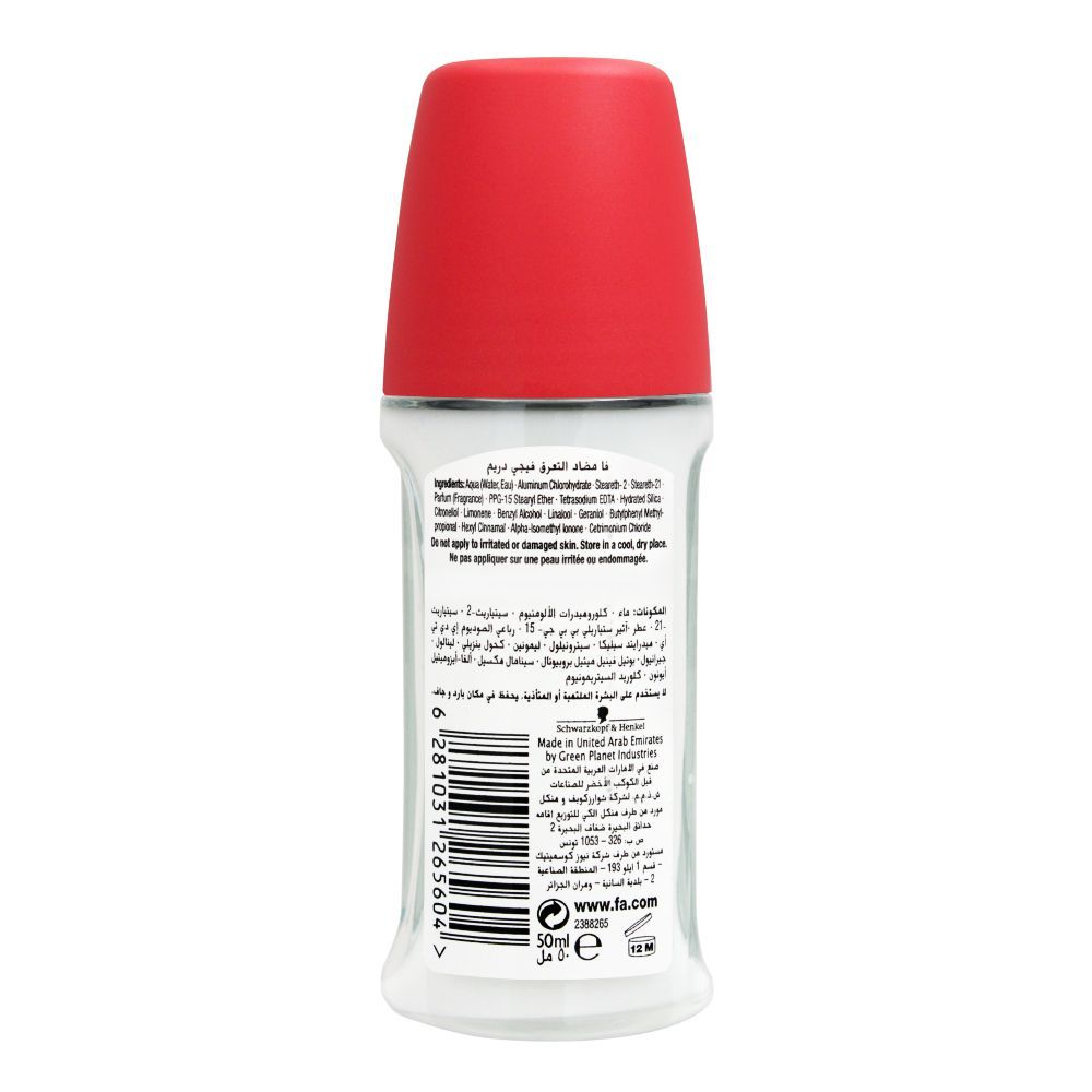 Fa 48H Protection Island Vibes Fiji Dream Watermelon Ylang Ylang Scent Roll-On Deodorant| Deodorant | For Women