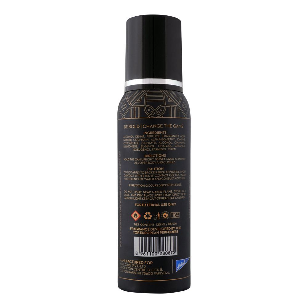Bold Oud Soul Perfumed Body Spray| Deodorant | For Men