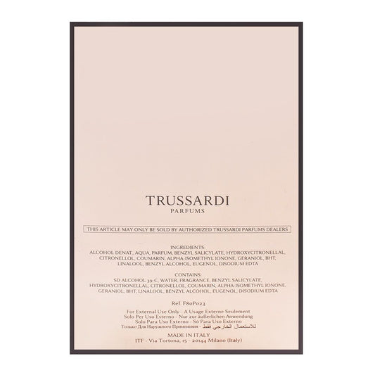 Trussardi The Black Rose Eau De Parfum| Italy | Fragrance For Women.