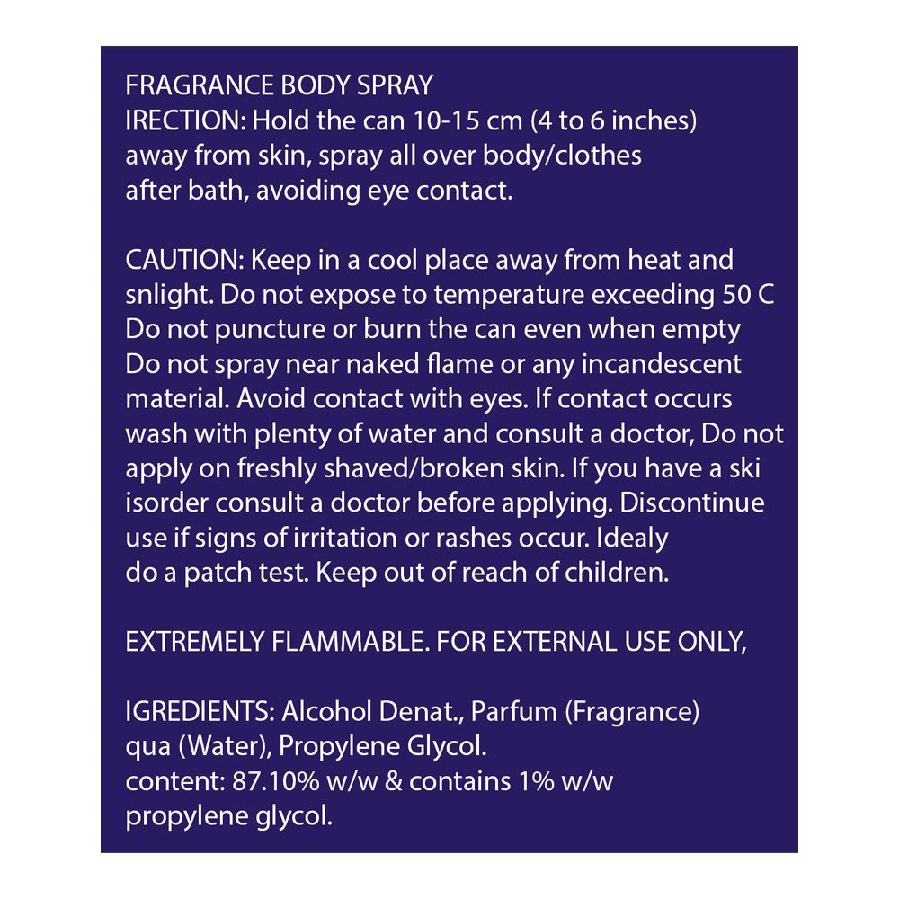 Fogg Royal Fragrance Body Spray |United Arab Emirates | For Men