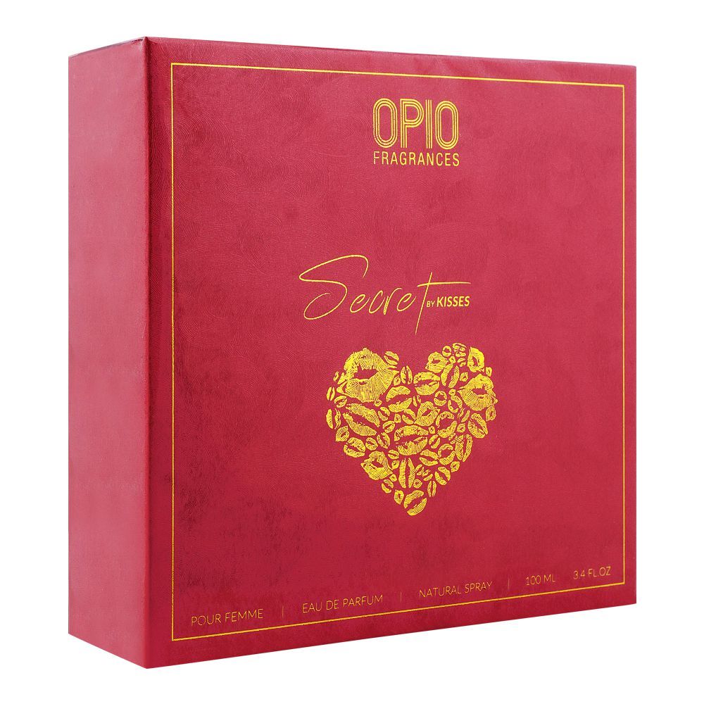 Opio Secret By Kisses Pour Femme Eau De Parfum| Saudi Arabia| perfume For Women