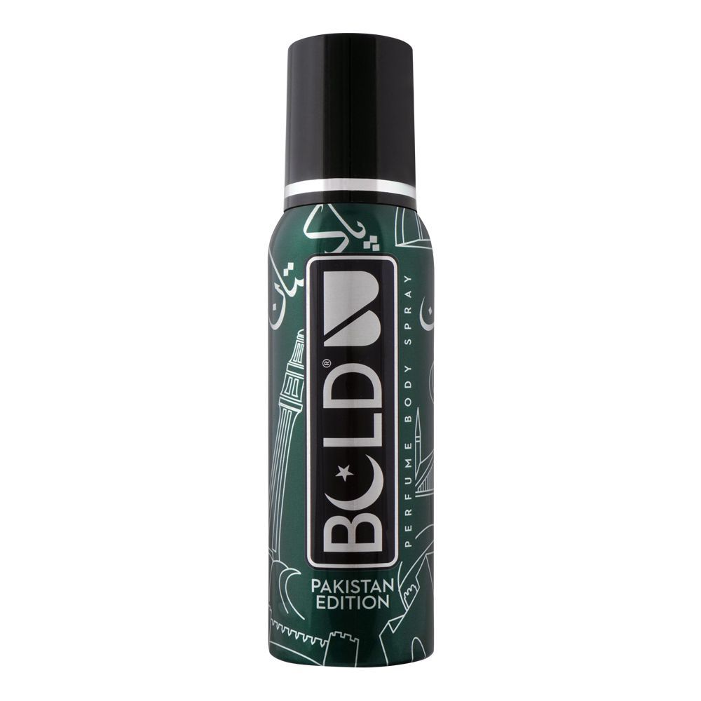 Bold Pakistan Edition Perfumed Body Spray| Deodorant | For Men