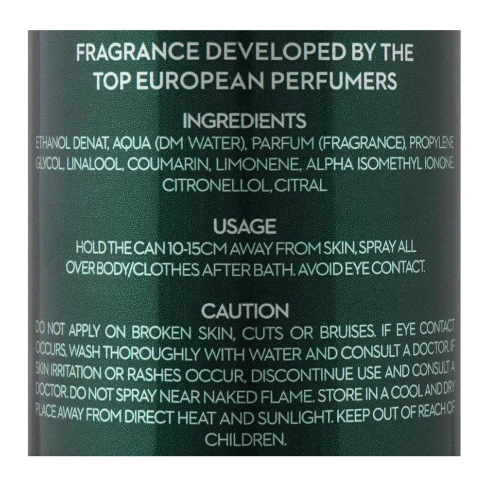 Bold Pakistan Edition Perfumed Body Spray| Deodorant | For Men