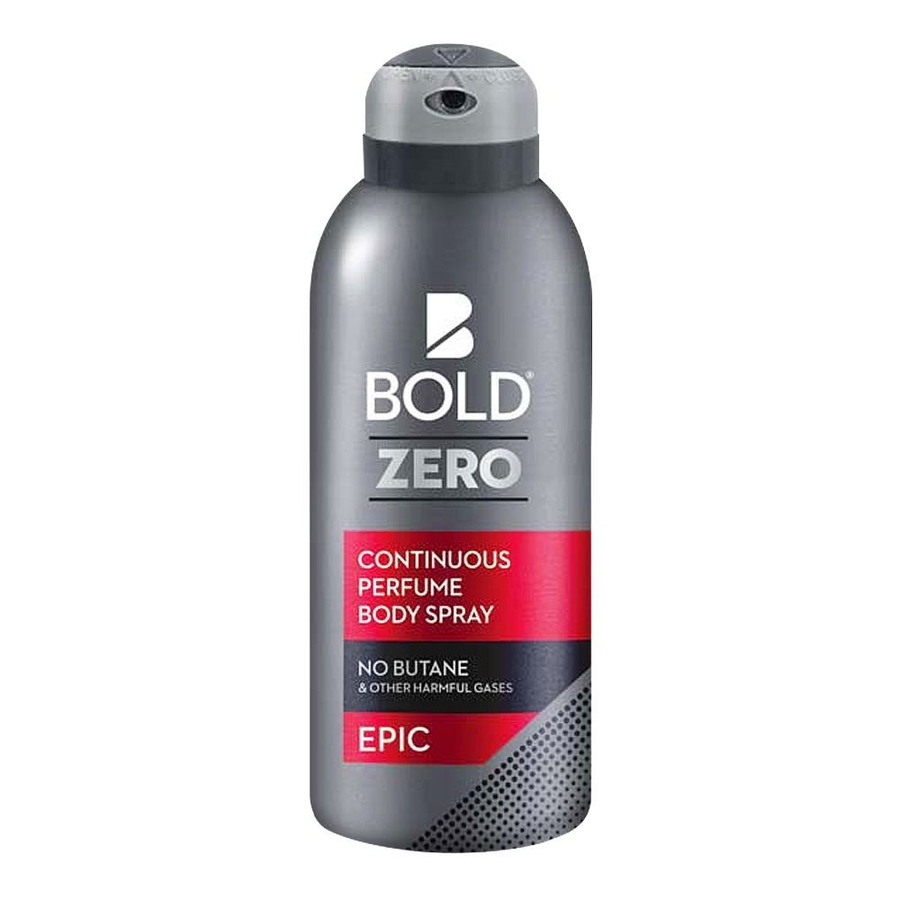 Bold Zero Epic Continuous Perfume Body Spray | Deodorant | For Men