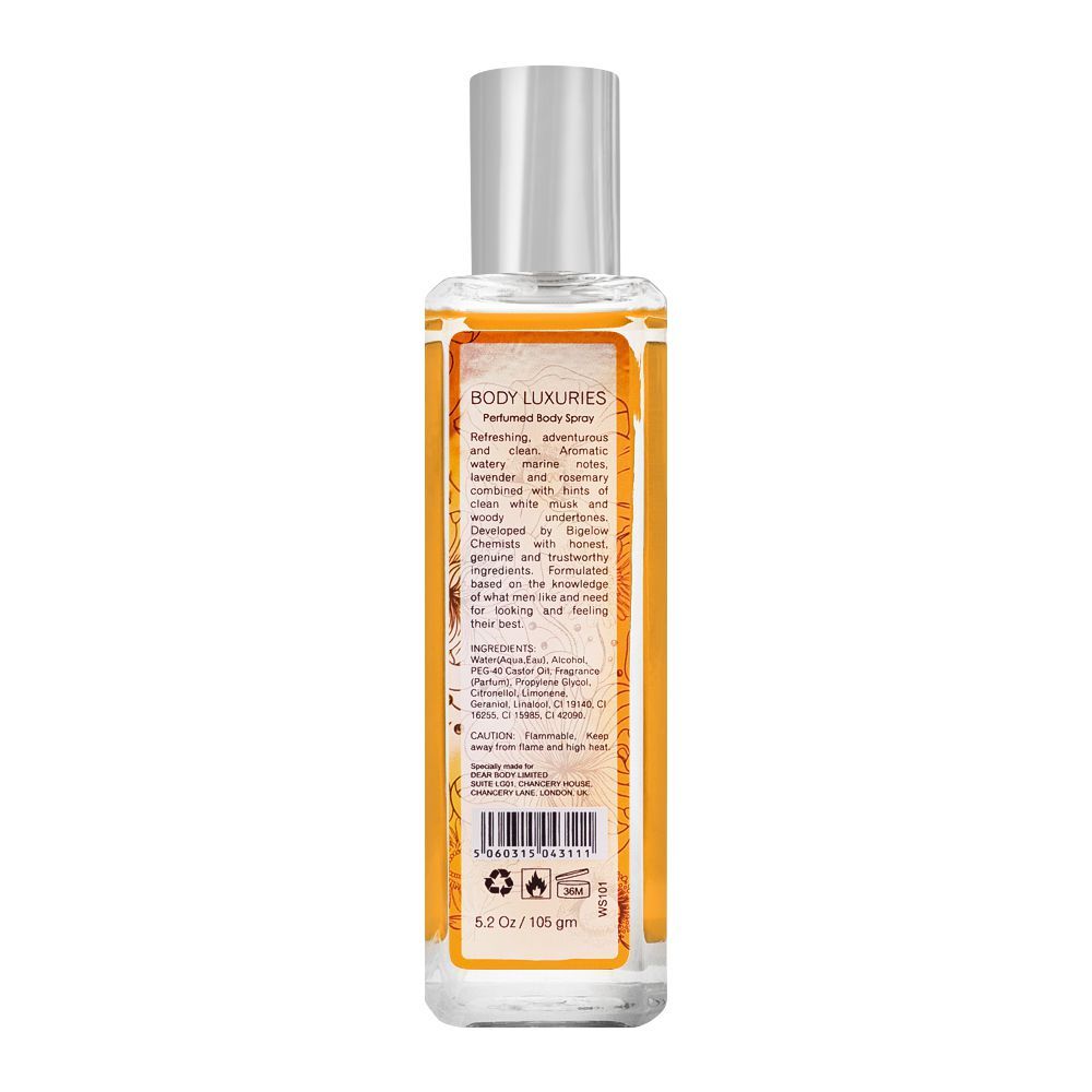 Body Luxuries Sexy Perfumed Body Spray| United Kingdom | For Women