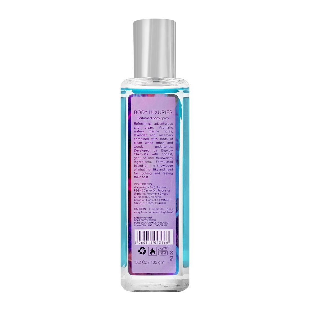 Body Luxuries Romantic Perfumed Body Spray| United Kingdom | For Women