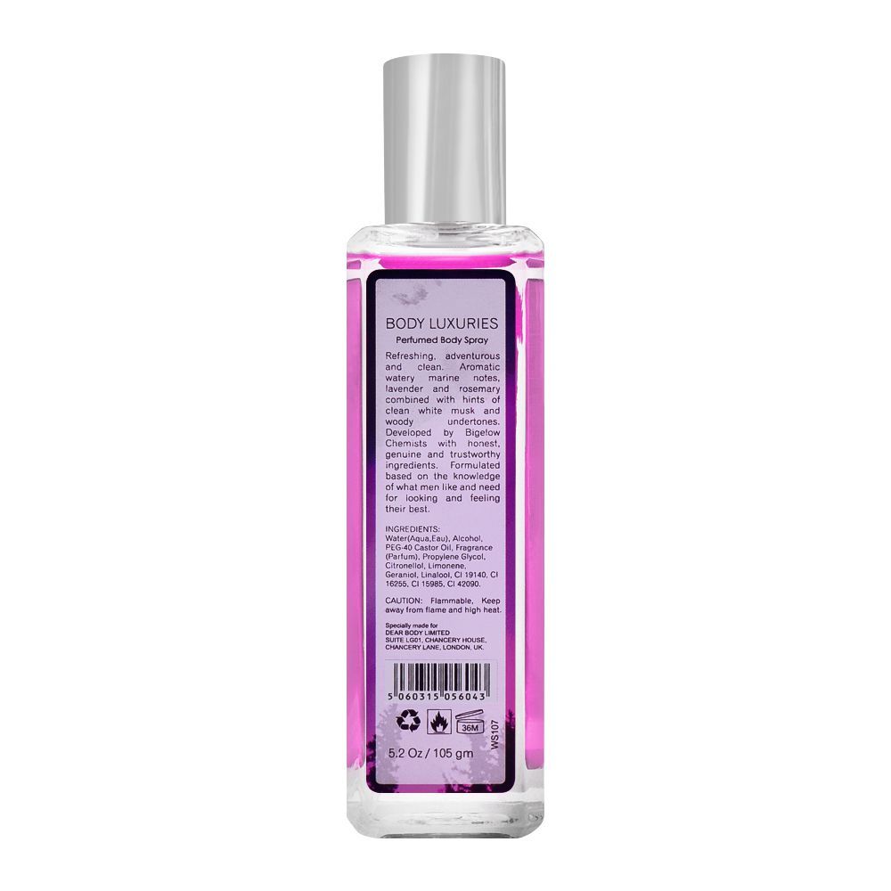 Body Luxuries Intense Perfumed Body Spray| United Kingdom | For Women