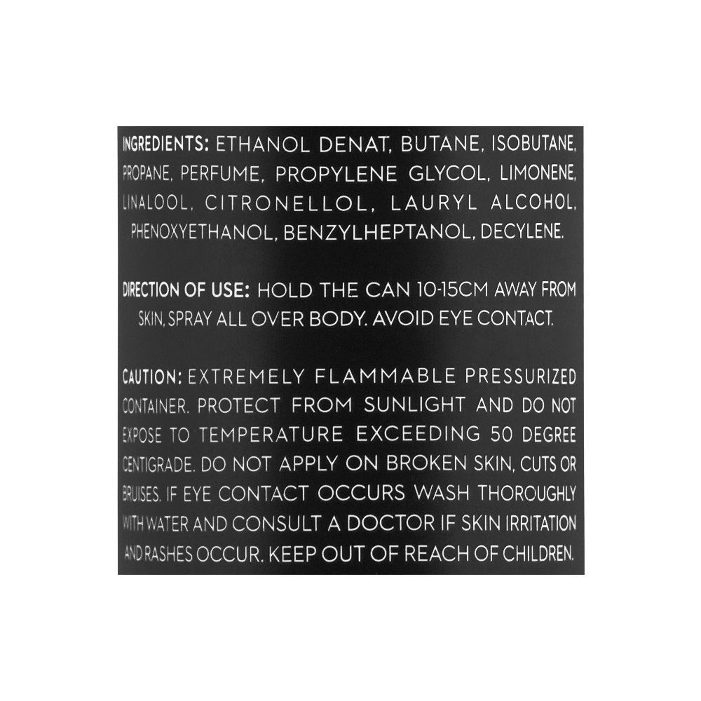 Bold Wild Long Lasting Deodorant Body Spray, For Men| Deodorant | For Men