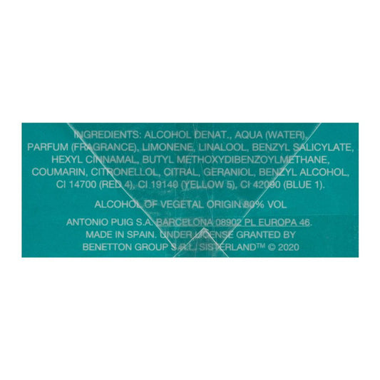 United Colors Of Benetton Sisterland Green Jasmine EDT, Fragrance For Women| spain | perfume For Women