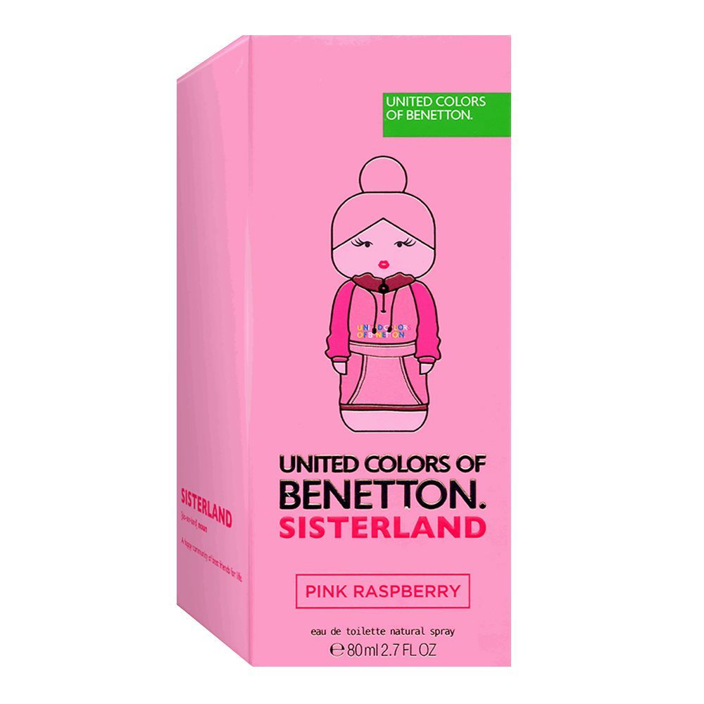 United Colors Of Benetton Sisterland Pink Raspberry EDT, Fragrance For Women| spain | perfume For Women