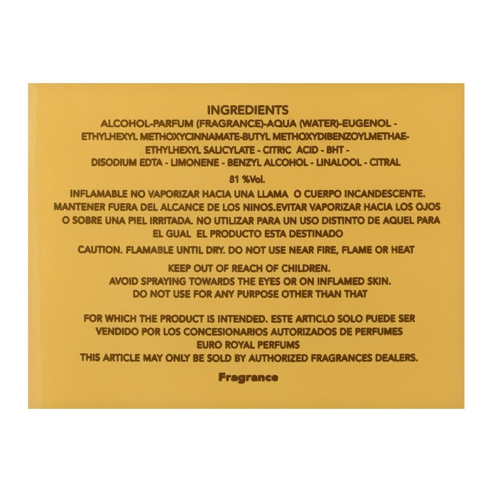 Giorgio Royal Classic Eau De Parfum| france | perfume For Men.