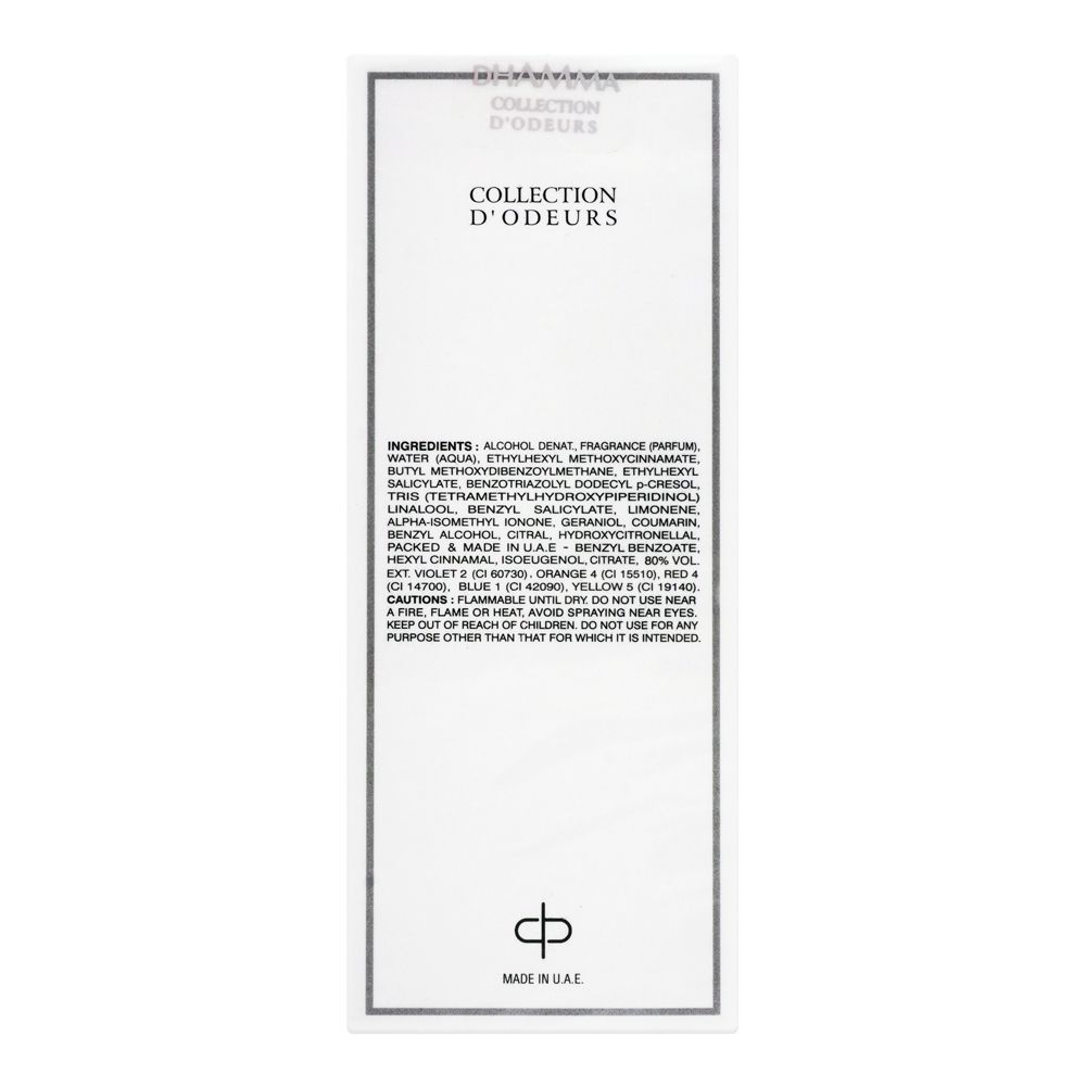 Dhamma Arome Ravissant Collection D'Odeurs Perfume | United Arab Emirates | Fragrance for Men.