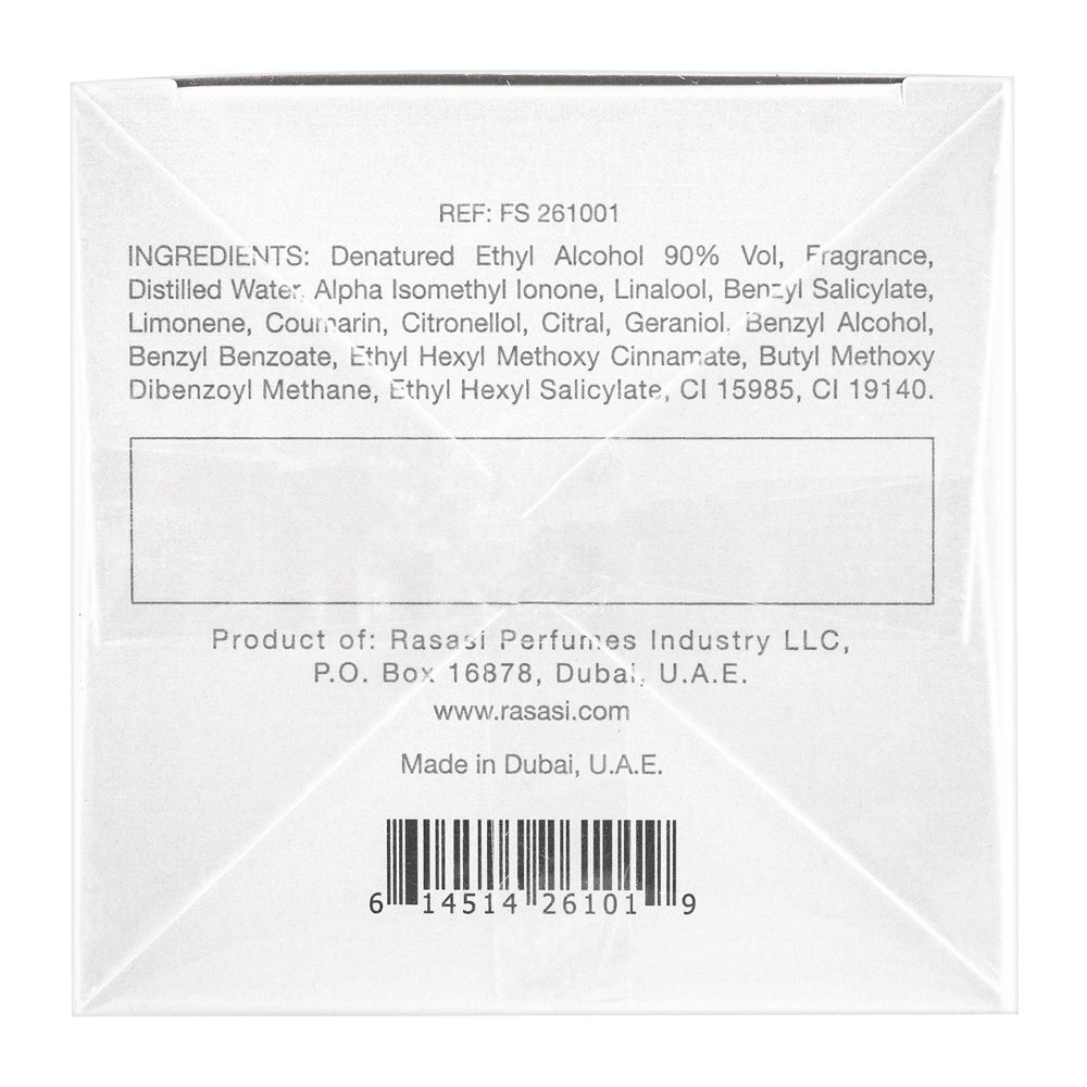 Rasasi Soryani Pour Homme, EDP, Fragrance For Men| United Arab Emirates |Fragrance for Men .