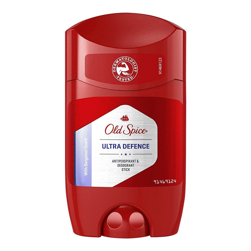 Old Spice Ultra Defence Bedrgamot Scent Antiperspirant Deodorant Stick |United Kingdom | For Men