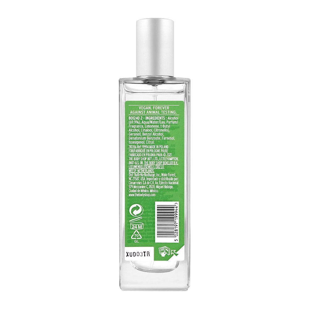 The Body Shop Vibrant Bergamot Vegan, Eau De Toilette | United Kingdom| Fragrance For Women