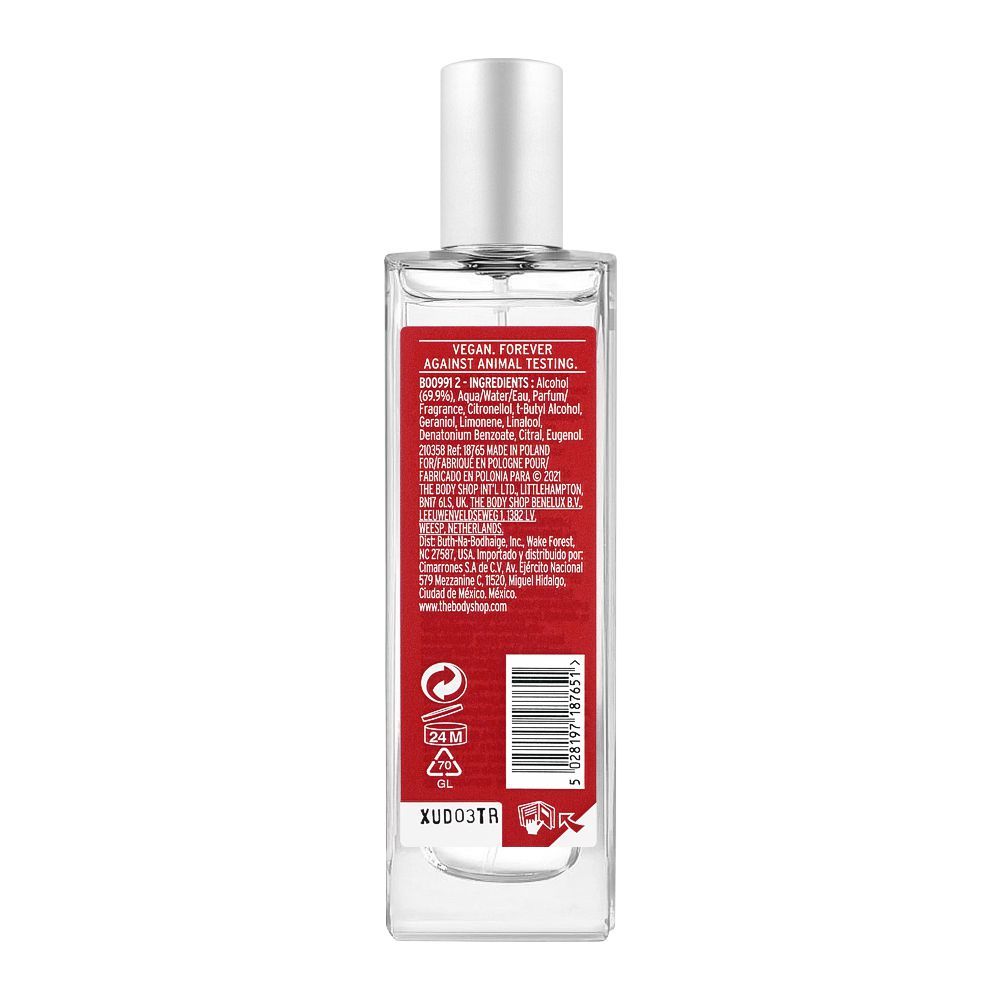 The Body Shop Rebel Rosebud Vegan, Eau De Toilette | United Kingdom | Fragrance For Women
