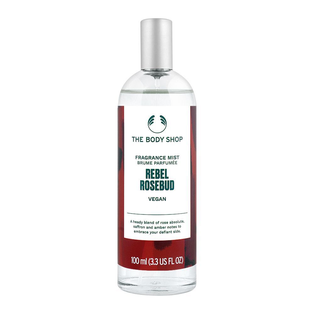 The Body Shop Rebel Rosebud Vegan Fragrance Mist| United Kingdom | Fragrance For Women