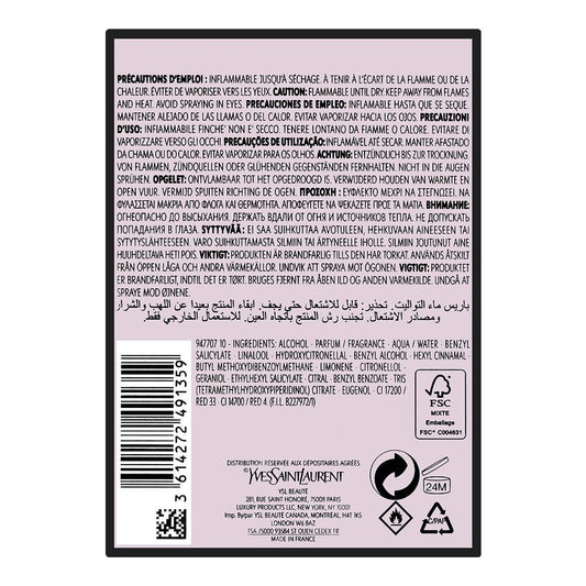 Yves Saint Laurent Mon Paris Parfum Floral Eau De Parfum | France | For Women